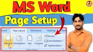 Page Setup In Word in Hindi | MS Word Print Page Setup & Print Data Tips | सीखे  पेज सेटअप करना
