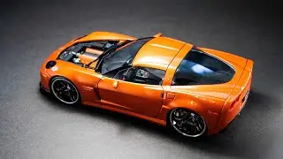 『模型時間』1/24  ‘06 CHEVY CORVETTE Z06 full build