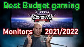 Best Budget Gaming Monitors 2021/2022