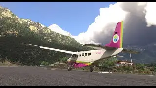 MSFS2024［4K動画］ 世界一危険な空港？　へ精密着陸チャレンジ　ルクラ空港（テンジン・ヒラリー空港）