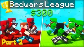 Dominating $300 Pro Bedwars League (Qualifiers Part 2)