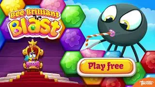 Bee Brilliant Blast. Our new game is OUT worldwide!