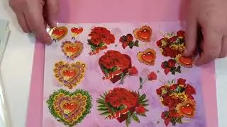 ONE TIME ONLY - LUXURY Floral Decoupage Card Kit from Alan and Barry