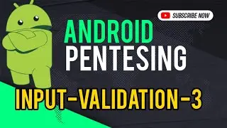 Android Penetration Testing | Input Validation Androgoat Walkthrough | Cyber Security TUTORIAL