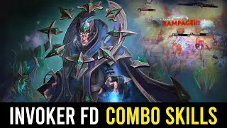 OMG Comeback  Invoker Combo Refresher Fast Hand Play Fadh Doto Invoker #dota2 #invoker #fadhdoto