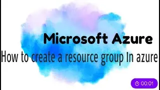 How to add a resource group in Microsoft Azure #azure