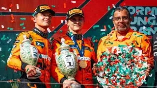 F1 Piastri Wins 'Diluted' Hungarian Grand Prix. Norris didnt want to move & Max & Lewis again.