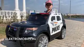 Ford Police Детский электромобиль с пультом управления