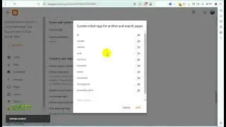 How To Add Crawlers and indexing Enable custom robots.txt on Blogger.com {Blog Site SEO Settings}