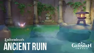 Ancient ruin 🌄| Genshin Serenitea Pot Design