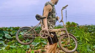 Full Restoration Of Old Folding Bicyclesr Cycle | Restoration lover