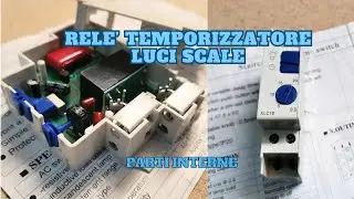 Relè Temporizzatore luci scale parti interne