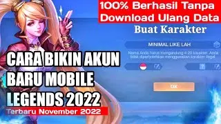 TERBARU??? CARA MEMBUAT AKUN BARU MOBILE LEGEND DENGAN CEPAT