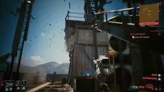 Cars land/jumps onto roof when Summoned? Lol Glitched? Cyberpunk 2077
