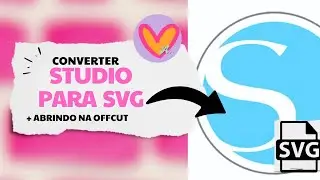 Converter arquivos Studio para SVG e como abrir na offcut