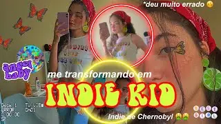 Me TRANSFORMANDO em INDIE girl 🌈✨ *deu muito errado*