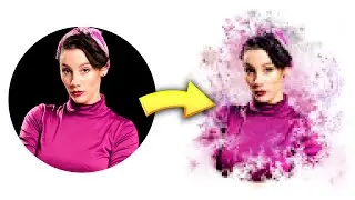 Photoshop Tutorial - Colorful Paint Effect