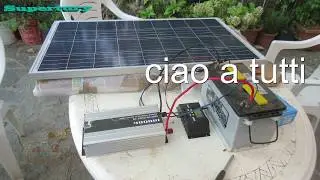 impianto fotovoltaico 12v 220v economico fai da te