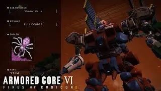 Armored Core 6 - 11B “Cinder” Carla, AC FULL COURSE (Arena 19)