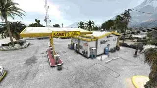 Sandy Shores Gas Station MLO Interior & map for Roleplay | FiveM Mlo