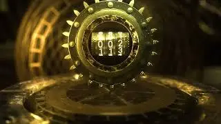 C4D Clock Motion graphics