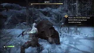 God of War Ragnarök_bear fight
