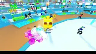 Открытие эксклюзивных подарков в Pet Simulator X Roblox. Выпал хуг?!?