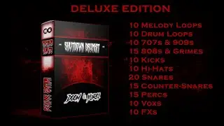 DOOM x Yurei - SHUTDOWN DRUMKIT #Drill #Trap #Hyperpop #Grime #RoyaltyFree #707 #909 #Samples #Loops
