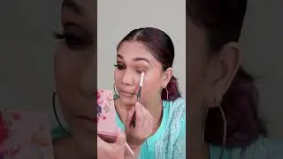 Brown Smokey eye - simple eyeshadow tutorial #shorts #eyeshadow #ashortaday #makeup