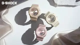 “GMA-P2100ST” A pearlescent polarized finish with a look as smooth as silk | CASIO G-SHOCK