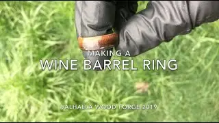 Making a Wine Barrel Ring