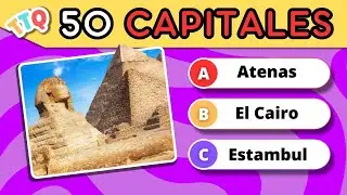 Adivina La Capital De 50 Países 🤔🌍 🧠