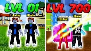 UPEI DO NÍVEL 1 AO 700 NO BLOX FRUITS COMO PIRATA 