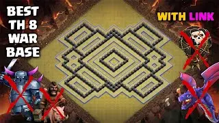 Th8 War Base Link 2021 | Th8 War Base Link Anti Dragon | Th8 War Base With Copy Link | Coc