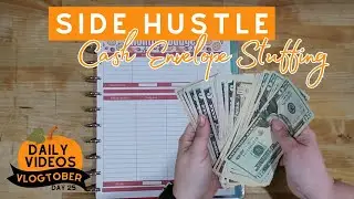 Side Hustle Cash Stuffing | Youtube and Etsy Income