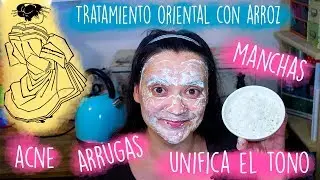 Aclara tu rostro con arroz - agua de arroz, exfoliante y mascarilla. 🍚