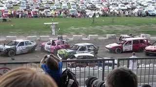 Western Fair Demolition Derby 2018 | Mini Smash