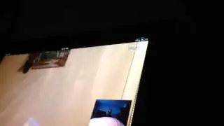 Guy scares girl on skype