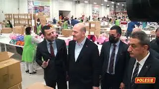İçişleri Bakanımız Sayın Süleyman Soylu,  fabrikamızı ziyaret etti.