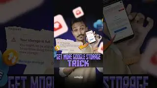 GET More Google Storage Trick | Clean All JUNK FILES 🔥