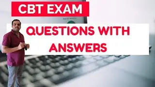 Model cbt exam/previously asked cbt questions and answers