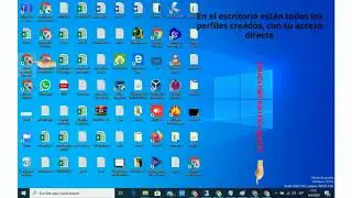 Crear perfiles en el navegador google Chrome