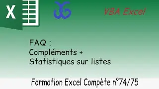 Réponses complémentaires aux listes - statistiques sur items