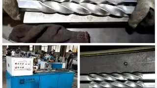 Скрутка труб. Оборудование скручивание профильной трубы