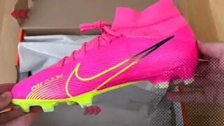 Nike Air Zoom Mercurial Superfly 9 Pro FG Luminous - Pink Blast/Volt/Gridiron