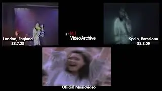 Michael Jackson Another part of me MV vs Amateur Source