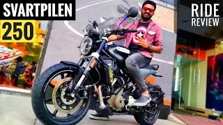 HUSQVARNA SVARTPILEN 250 FIRST RIDE REVIEW | Price | Mileage | Exhaust