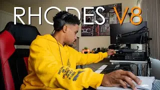 cooking up beats with Rhodes V8