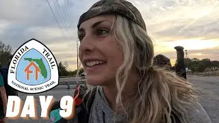 we saw a PANTHER night hiking along Lake Okeechobee! | Florida Trail Day 9