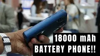 World's Highest Battery Capacity Smartphone - 18000 mAh Battery Phone from Energizer | MWC 2019